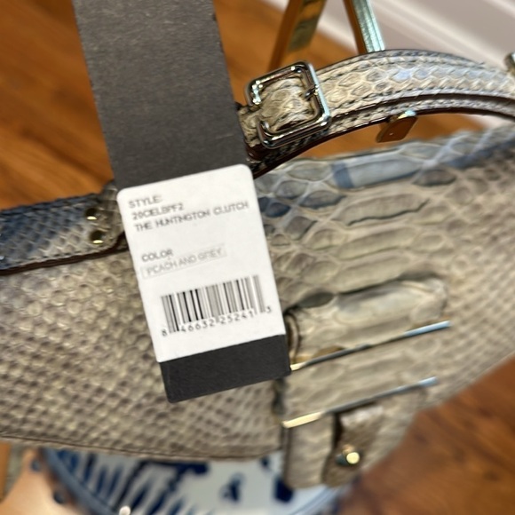 Rebecca Minkoff Collection Python Embossed Handbag - Picture 5 of 11